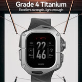 Apple Watch Ultra 4 / 3 / 2 / 1 (49mm) AULUMU Urrem - Titanium - Sort