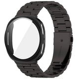 Samsung Galaxy Watch 8 / 9 (40mm) EIDERWOOD Rustfri Stål Urrem m. Plast Cover - Sort