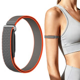 EIDERWOOD Google Fitbit Air Nylon Løbearmbånd - Grå / Orange