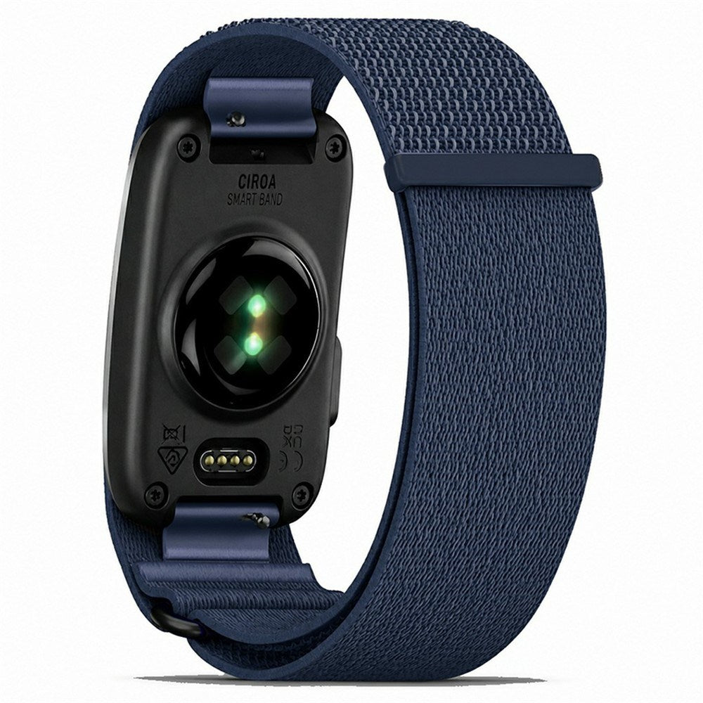 EIDERWOOD Garmin CIRQA Smart Band Nylon Urrem - Str. L-XL - Blå
