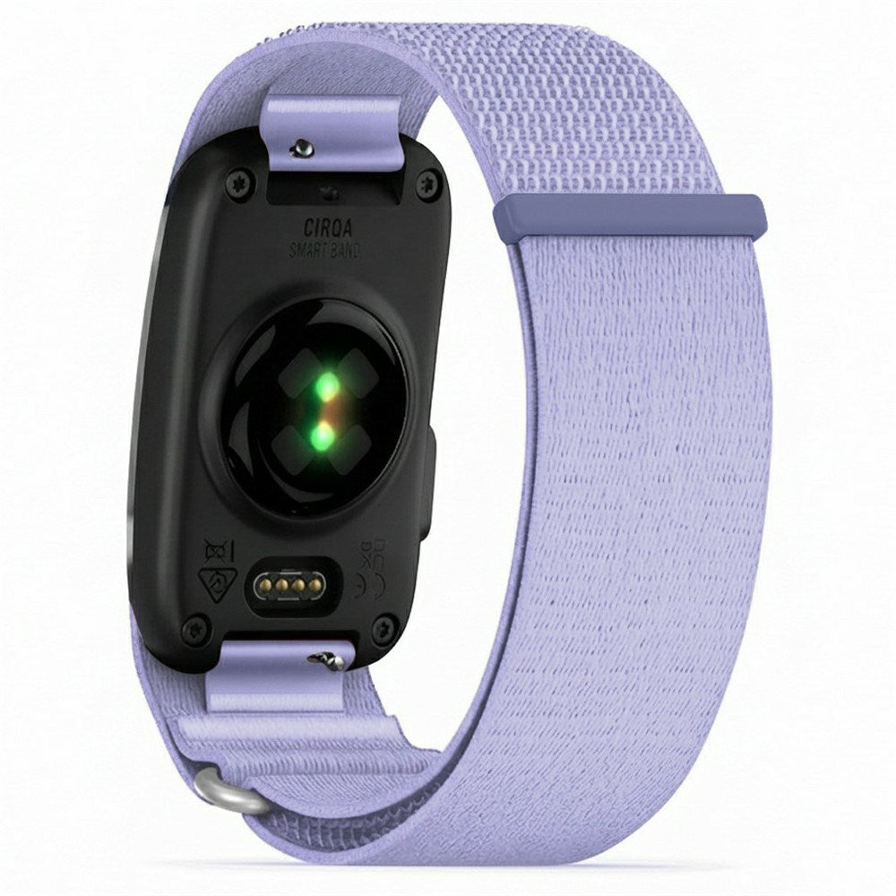 EIDERWOOD Garmin CIRQA Smart Band Nylon Urrem - Str. S-M - Lilla