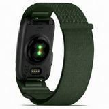 EIDERWOOD Garmin CIRQA Smart Band Nylon Urrem - Str. S-M - Grøn