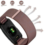 EIDERWOOD Garmin CIRQA Smart Band Nylon Urrem - Str. S-M - Grå