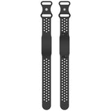 EIDERWOOD Garmin CIRQA Smart Band Silikone Urrem med Ventilationshuller - Sort