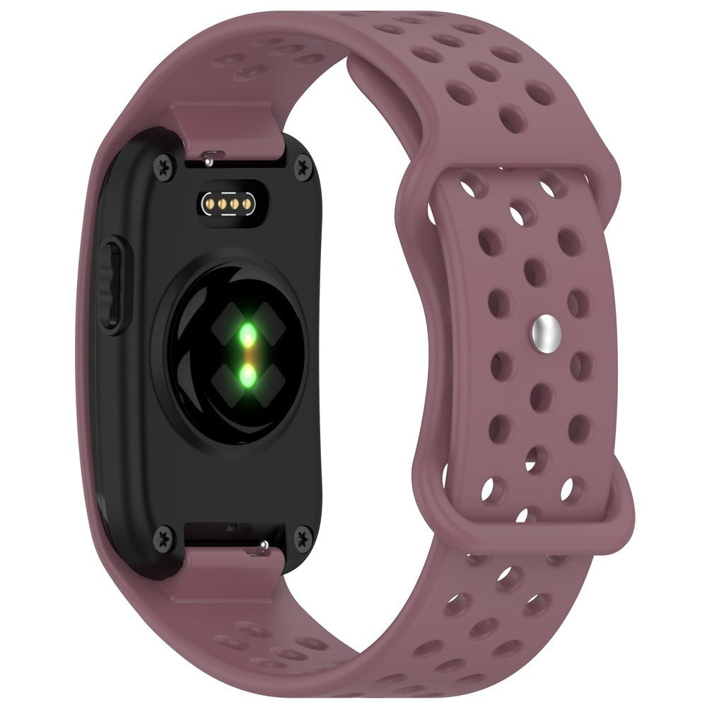 EIDERWOOD Garmin CIRQA Smart Band Silikone Urrem med Ventilationshuller - Lyserød