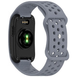 EIDERWOOD Garmin CIRQA Smart Band Silikone Urrem med Ventilationshuller - Blågrå