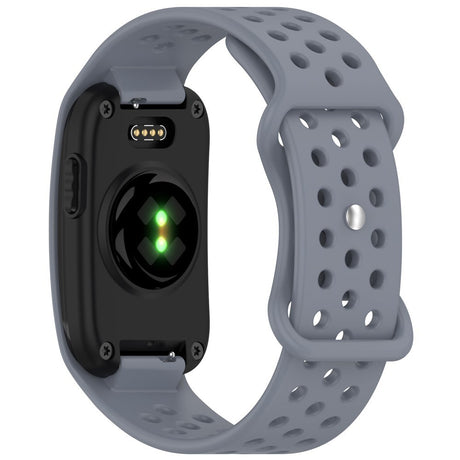 EIDERWOOD Garmin CIRQA Smart Band Silikone Urrem med Ventilationshuller - Blågrå