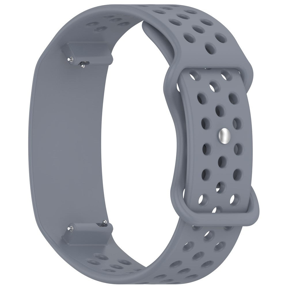 EIDERWOOD Garmin CIRQA Smart Band Silikone Urrem med Ventilationshuller - Blågrå