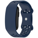 EIDERWOOD Garmin CIRQA Smart Band Silikone Urrem med Ventilationshuller - Mørkeblå