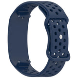 EIDERWOOD Garmin CIRQA Smart Band Silikone Urrem med Ventilationshuller - Mørkeblå