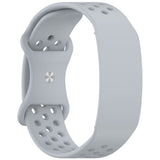 EIDERWOOD Garmin CIRQA Smart Band Silikone Urrem med Ventilationshuller - Lysegrå