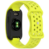 EIDERWOOD Garmin CIRQA Smart Band Silikone Urrem med Ventilationshuller - Gul