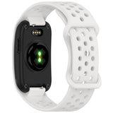 EIDERWOOD Garmin CIRQA Smart Band Silikone Urrem med Ventilationshuller - Gråhvid