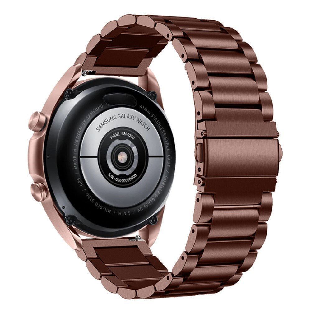 Universal Smartwatch (20mm) - Rustfri Stål Rem - Bronze