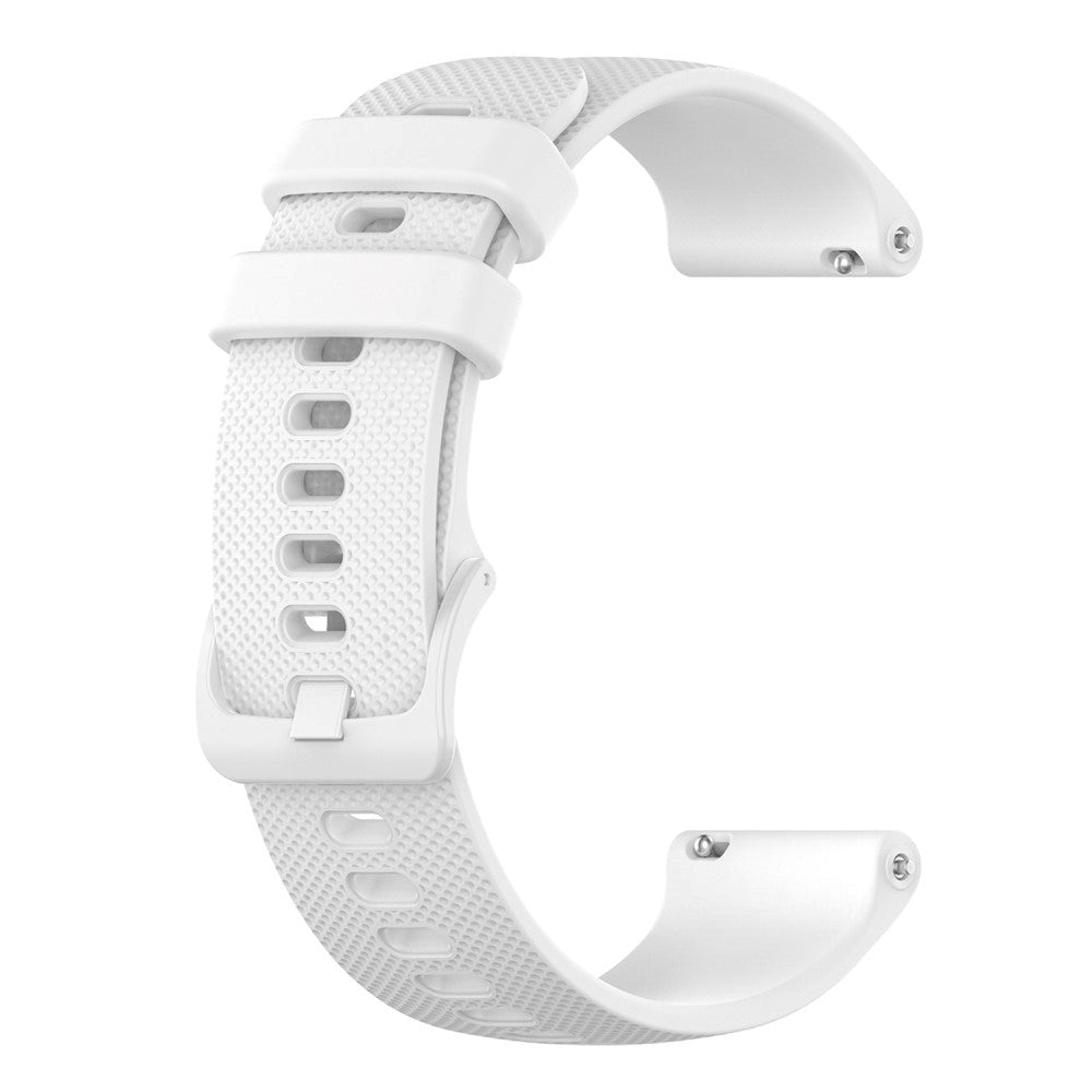 Smartwatch Universal Silikone Rem (20mm) - Hvid