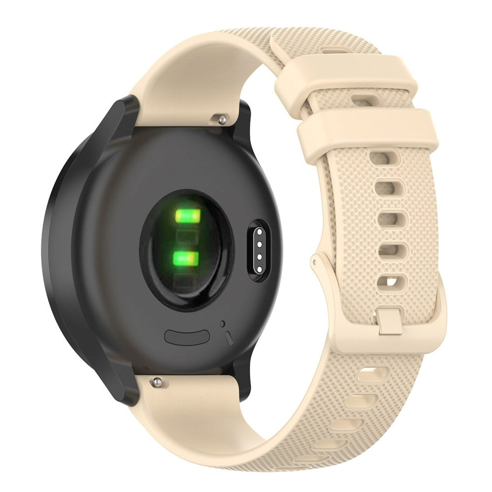 Smartwatch Universal Silikone Rem (20mm) - Beige