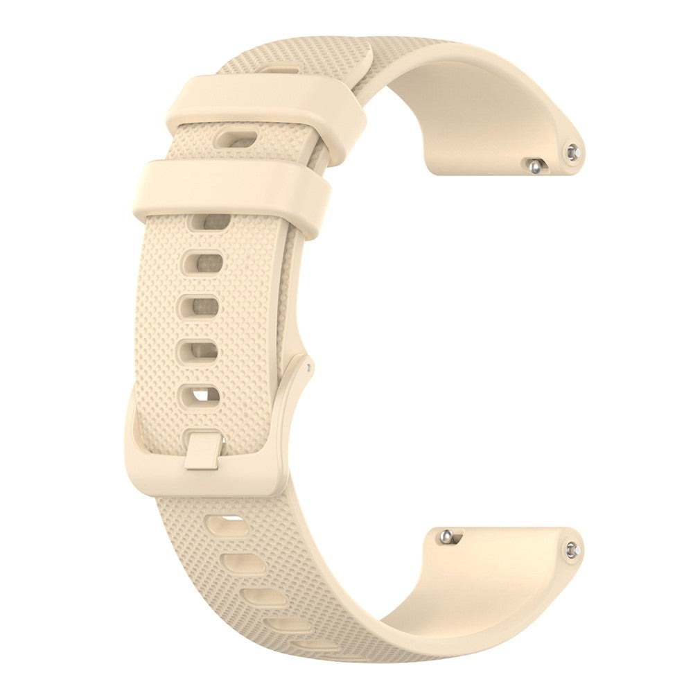 Smartwatch Universal Silikone Rem (20mm) - Beige