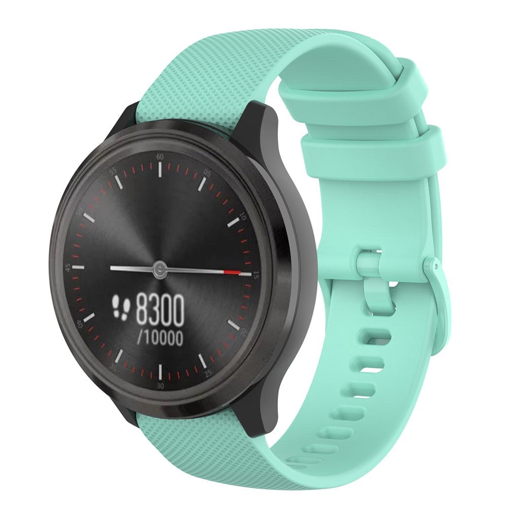 Smartwatch Universal Silikone Rem (20mm) - Cyan