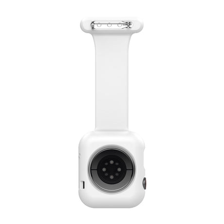 Apple Watch (38/40/SE/41/42mm) Silikone Sygepleje Urrem - Hvid