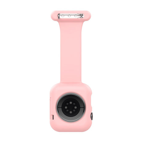Apple Watch (38/40/SE/41/42mm) Silikone Sygepleje Urrem - Pink