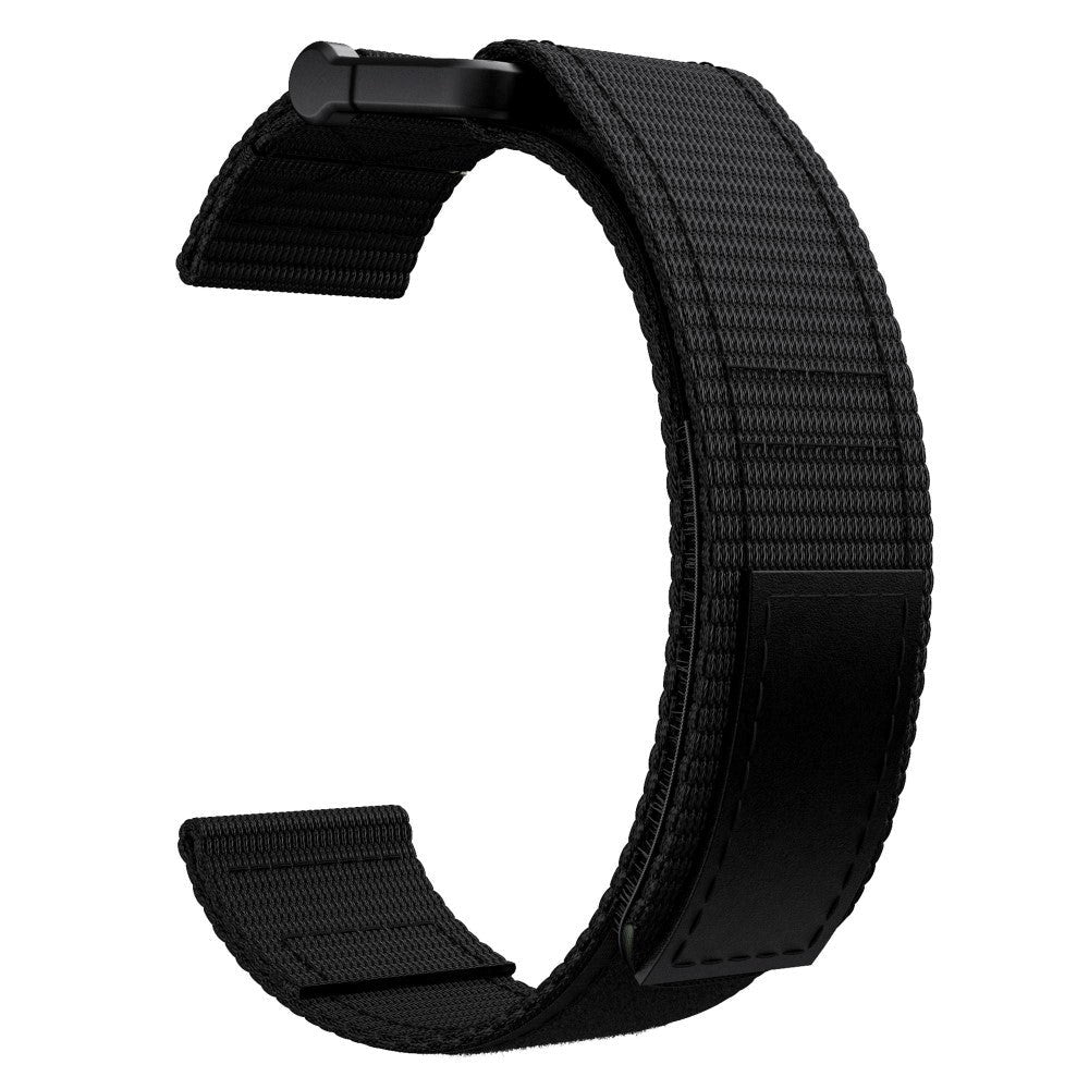 Universal Garmin 26mm Nylon Rem m. Velcro - Sort