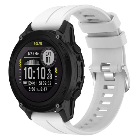 Garmin 22mm Silikone Sports Rem - Hvid