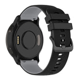 Smartwatch Silikone Rem (22mm) Gitter - Sort / Grå