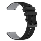 Smartwatch Silikone Rem (22mm) Gitter - Sort / Grå