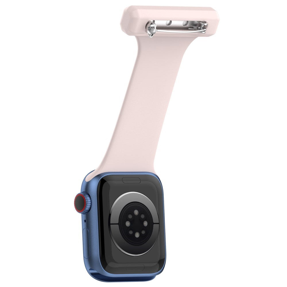 Apple Watch (38/40/SE/41/42mm) Silikone Sygepleje Urrem - Pink