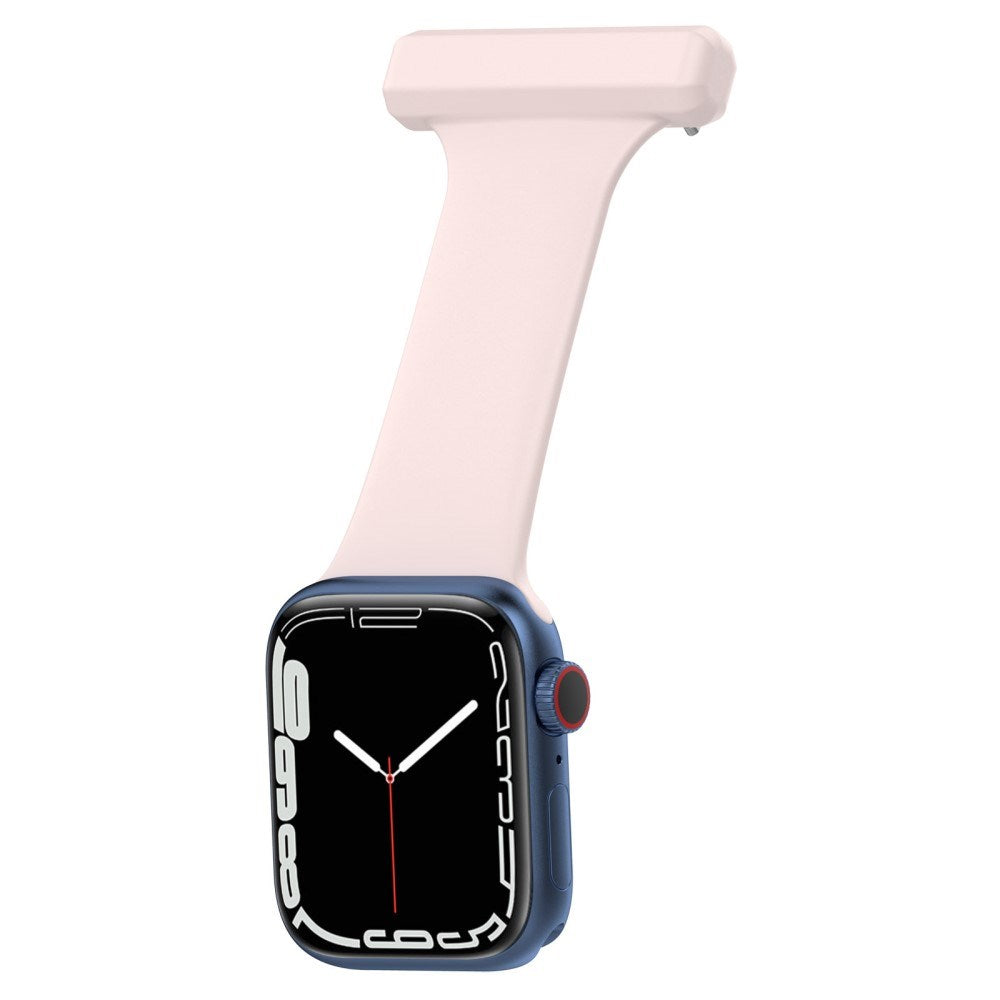 Apple Watch (38/40/SE/41/42mm) Silikone Sygepleje Urrem - Pink