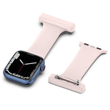 Apple Watch (38/40/SE/41/42mm) Silikone Sygepleje Urrem - Pink