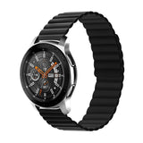 Smartwatch Rem 22mm Magnetisk Silikone - Sort