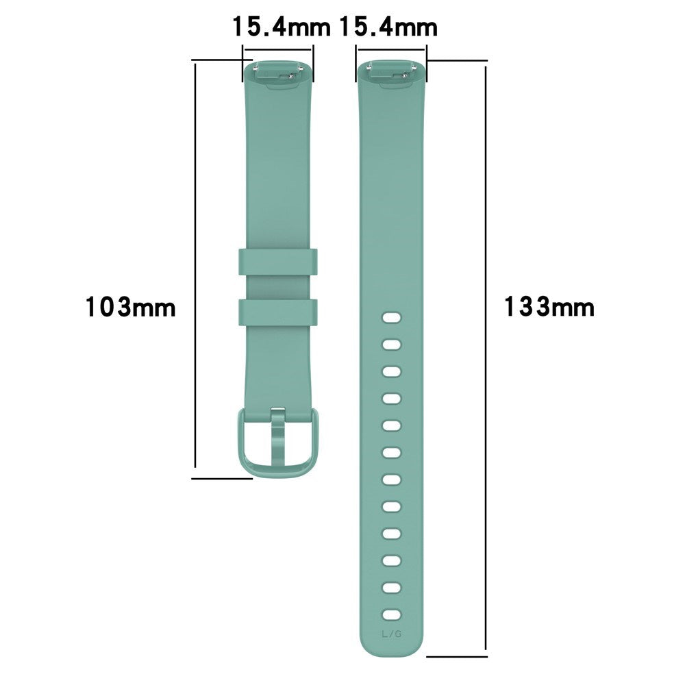 Fitbit Inspire 3 Silikone Rem - Sort