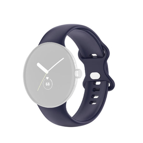 EIDERWOOD Google Pixel Watch 1 / 2 / 3 Silikone Smartwatch Rem - Mørkeblå