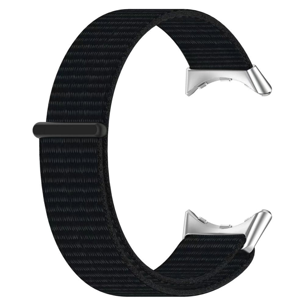 Google Pixel Watch 1 / 2 / 3 Nylon Rem m. Velcro - Sort