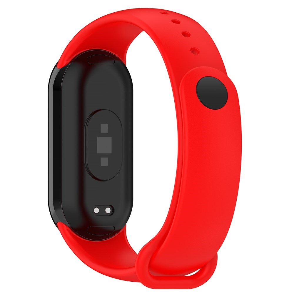 Xiaomi Smart Band 10 / 9 / 8 / NFC Silikonerem - Rød