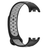 Xiaomi Smart Band 10 / 9 / 8 / NFC Silikone Urrem - Sort / Grå