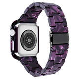 Apple Watch 9/8/7 (45mm) Harpiks Urrem & Cover - Lilla