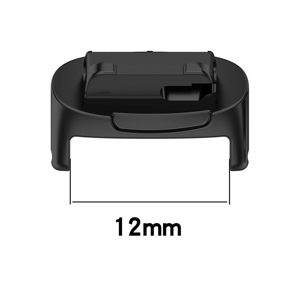 Fitbit Inspire 3 Urrem Adapter i Metal 12mm - Sort