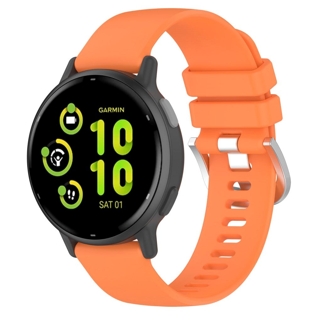 Garmin Vivoactive 5 Silikone Smartwatch Rem - Orange