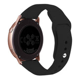 Huawei Watch GT 4 (41mm) / Garmin Venu 3S (18mm) Silikone Urrem - Sort