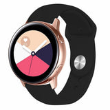 Huawei Watch GT 4 (41mm) / Garmin Venu 3S (18mm) Silikone Urrem - Sort