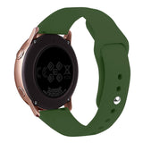 Huawei Watch GT 4 (41mm) / Garmin Venu 3S (18mm) Silikone Urrem - Grøn