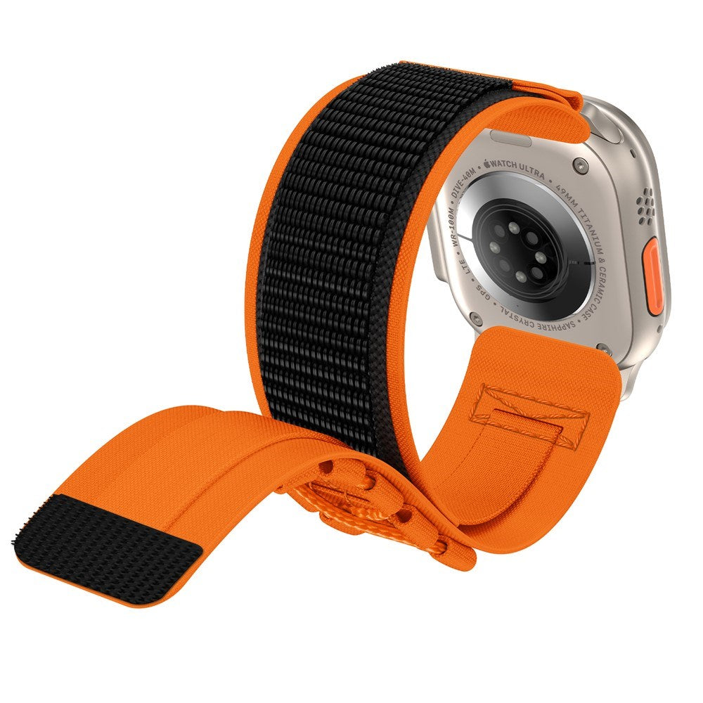 EIDERWOOD Apple Watch (42/44/SE/45/46/49mm) Nylon Rem - Orange