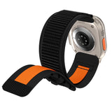 EIDERWOOD Apple Watch (42/44/SE/45/46/49mm) Nylon Rem - Sort