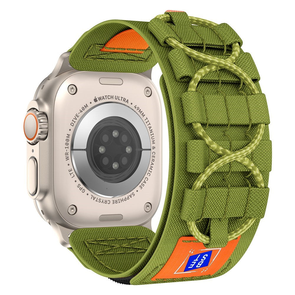 EIDERWOOD Apple Watch (42/44/SE/45/46/49mm) Nylon Rem - Grøn