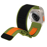 EIDERWOOD Apple Watch (42/44/SE/45/46/49mm) Nylon Rem - Grøn