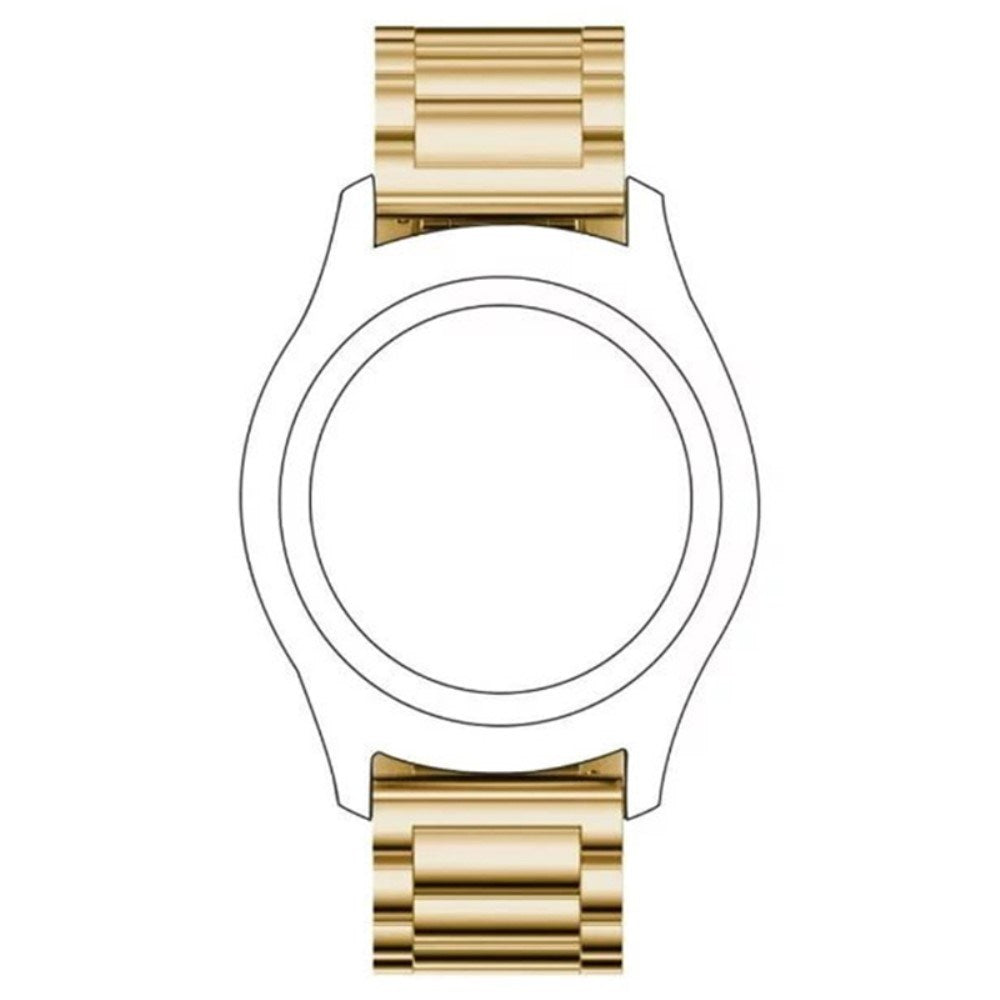 Universal 14mm Rustfri Stål Smartwatch Rem - Guld