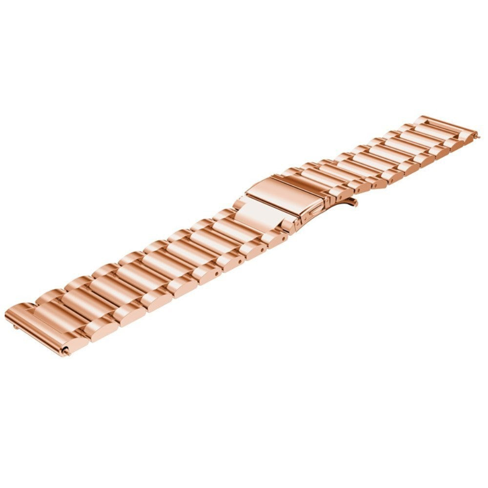 Universal 14mm Rustfri Stål Smartwatch Rem - Rose Gold