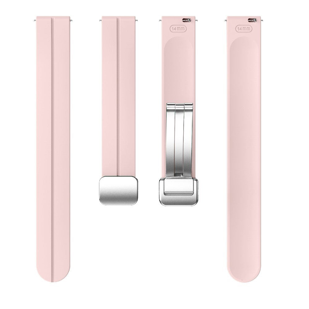 EIDERWOOD Garmin Lily 2 Magnetisk Silikone Urrem - Lyserød